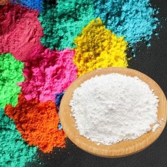 Yüksek beyazlık Doğal Baryum Sülfat Mükemmel Parçacık Büyüklüğü Aralığı