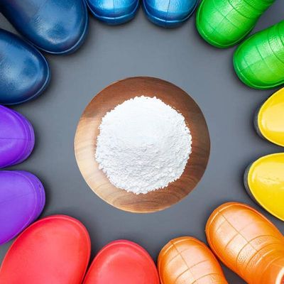 Plastik Kalsiyum Karbonat Tozu İyi Dağılım ve Afinite