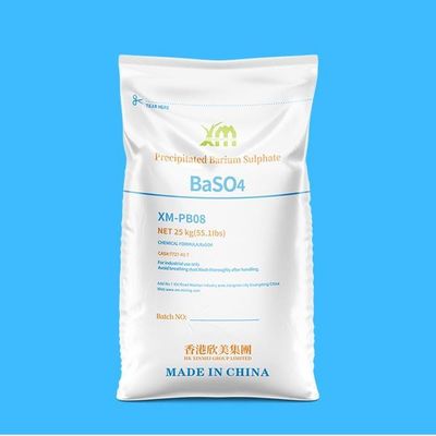 Asit alkali dirençli yağlanmış barium sülfat yağı emilim 13.0ml/100g
