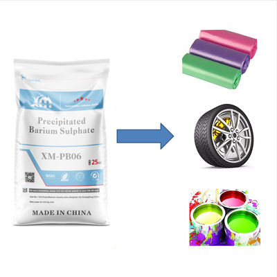 Sabit Yağışlı Barium Sülfat 98.5% 98% Barium Sülfat BaSO4 Blanc Fixe