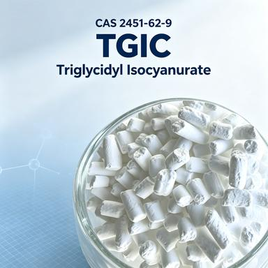 Organik çözücülerde çözünür Tgic Temizliği % 98'den az olan toz kaplama teknolojileri için uygundur